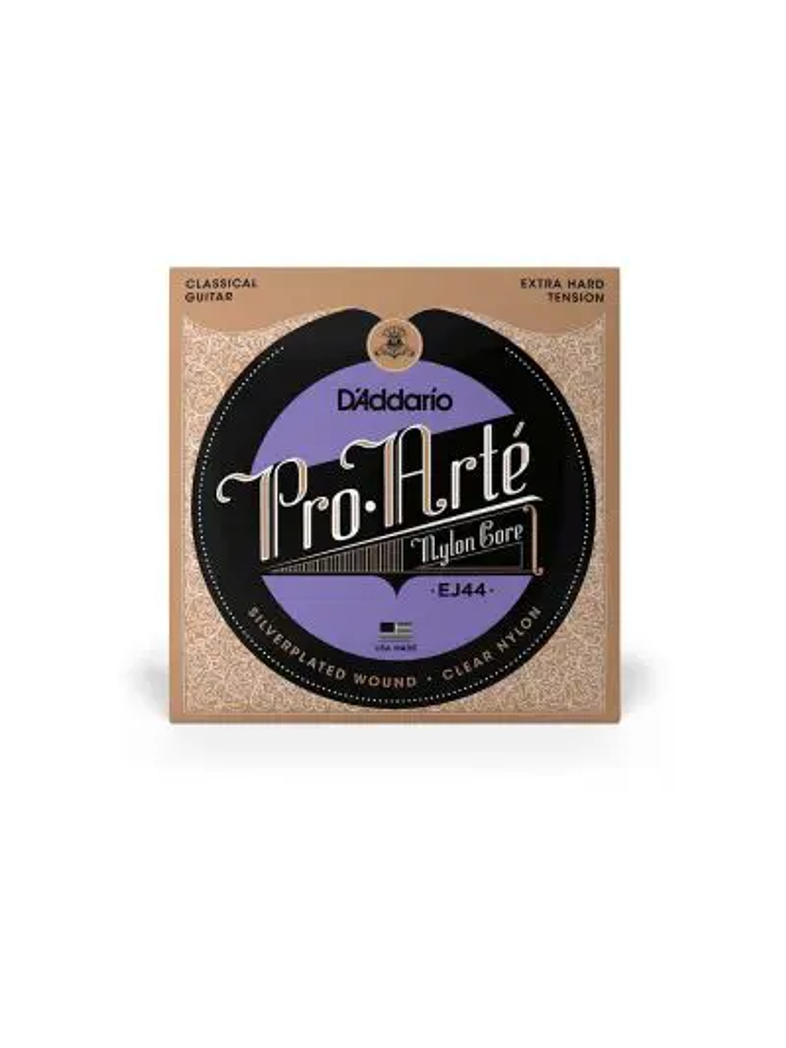 EJ44 Cuerdas Guitarra Clasica Nylon, Alta Tensión  DADDARIO 1