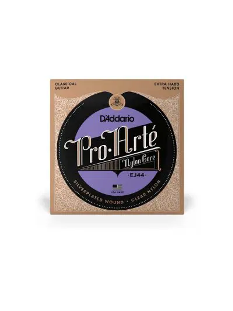 EJ44 Cuerdas Guitarra Clasica Nylon, Alta Tensión  DADDARIO 1