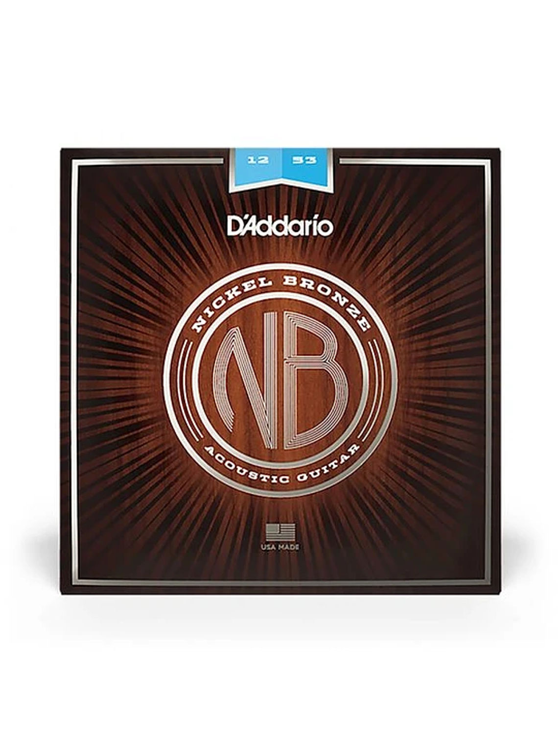 NB1253 Cuerdas Guitarra Acústica Daddario, 12-53 1