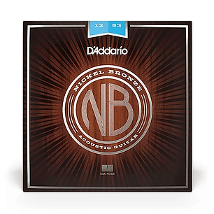 NB1253 Cuerdas Guitarra Acústica Daddario, 12-53