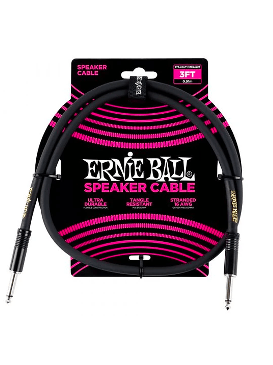 P06071 Cable De Parlante Cabezal/Gabinete 1M. Ernie Ball 1