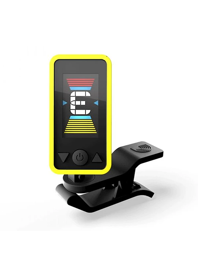 PW-CT-17 Afinador Cromático Eclipse, color Amarillo Daddario  1