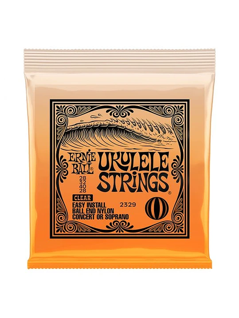 P02329 Set De Cuerdas Para Ukelele Concierto o Soprano Ernie Ball 1