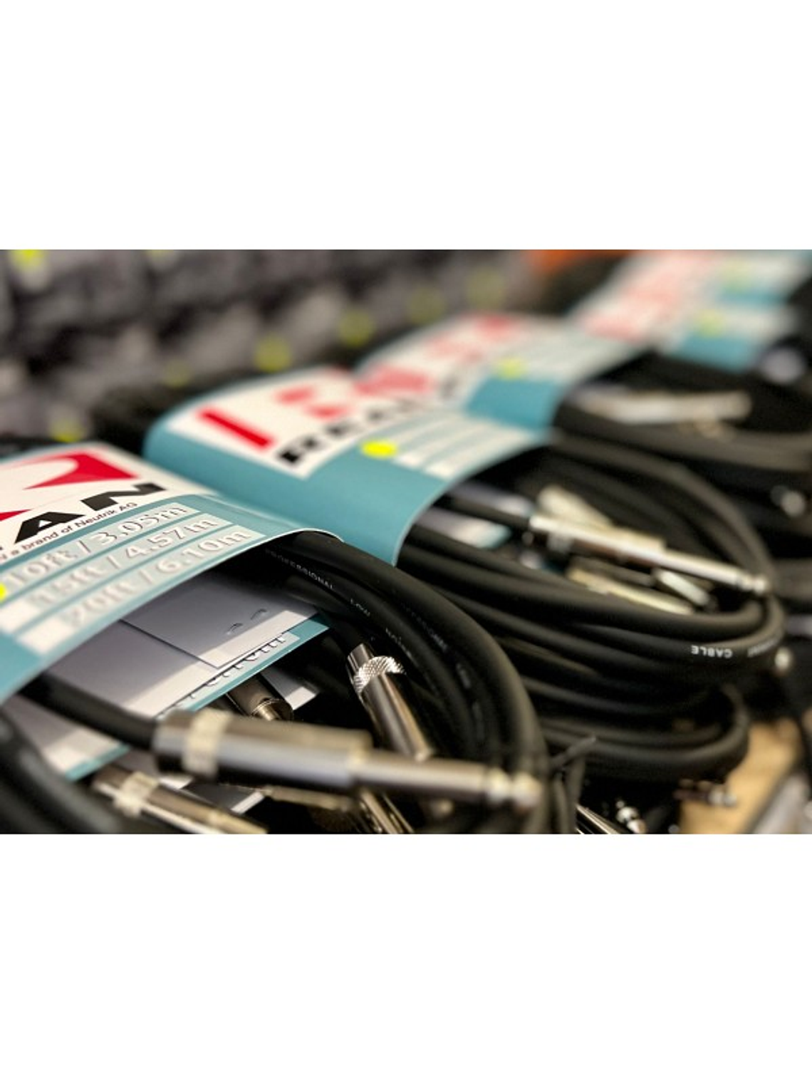 Cable Instrumento  XLR 3M Rean 2