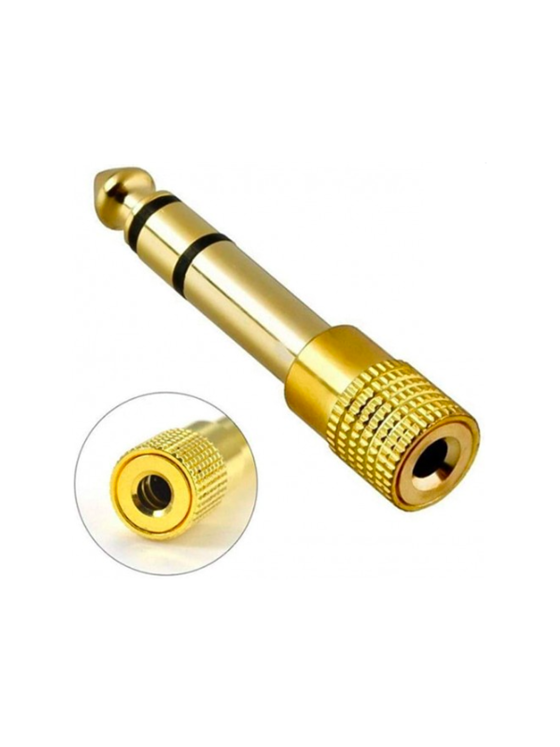 Conector adaptador Plug de 3.5mm a 6.5mm A11 2