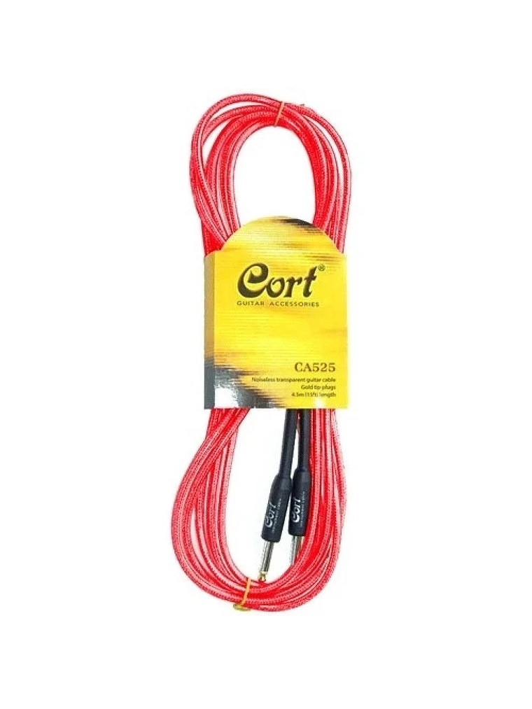 CA525RED Cable Guitarra 5Mt Rojo, Cort  2