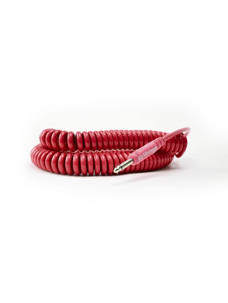ESP30 Cable de instrumento Espiral Vintage 9,15MT Rojo, MAC 1