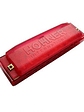 M5154 ARMONICA HAPPY DO BLUES COLOR ROJO HOHNER - Miniatura 2