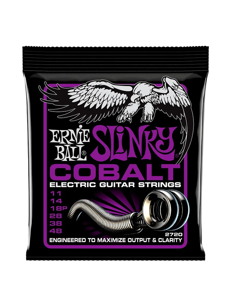 Cuerda Guitarra Eléctrica Power Slinky Cobalt  1