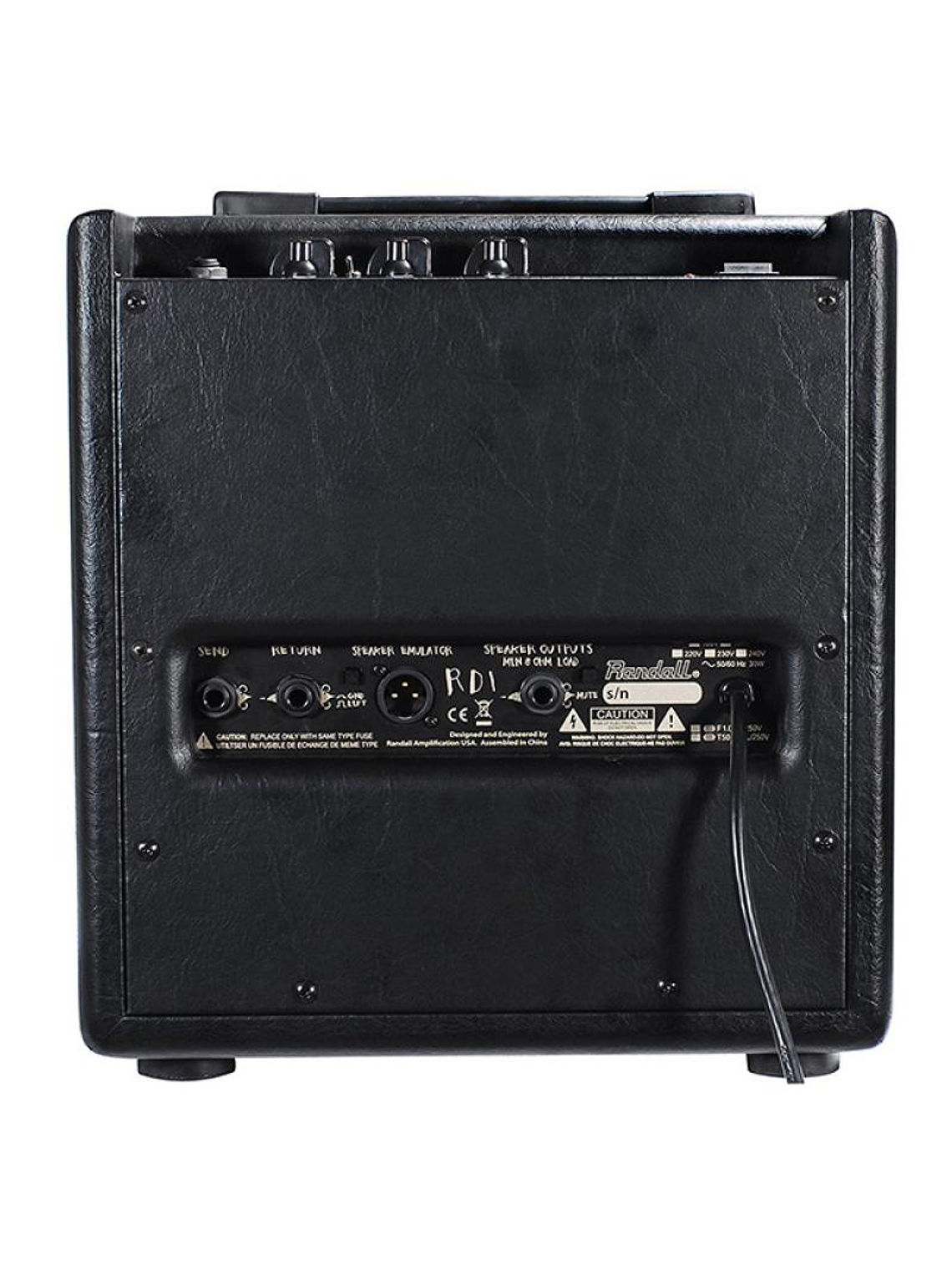 RD1C Diavlo Combo Amplificador a Tubo 1W Randall 3