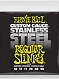 P02246 Cuerdas Power Slinky Stainless Steel 10-46 Ernie Ball - Miniatura 1