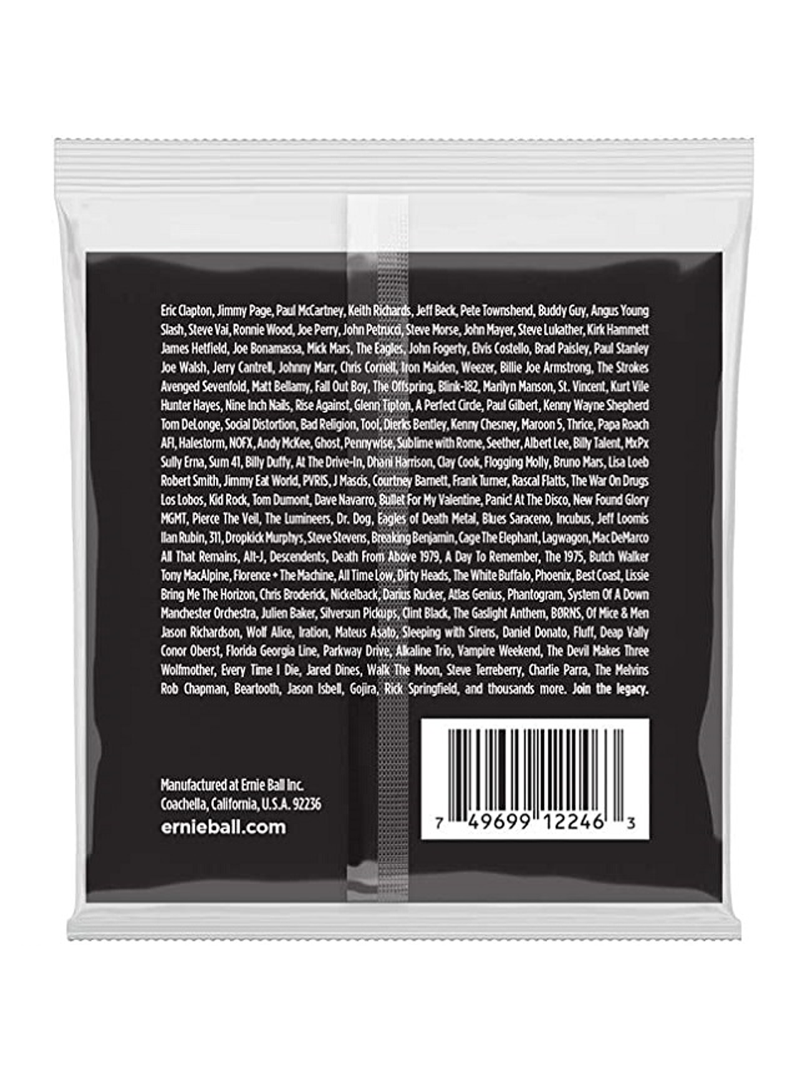 P02246 Cuerdas Power Slinky Stainless Steel 10-46 Ernie Ball 2