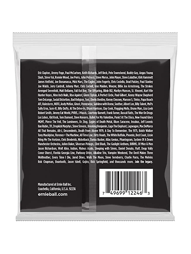 P02246 Cuerdas Power Slinky Stainless Steel 10-46 Ernie Ball 2