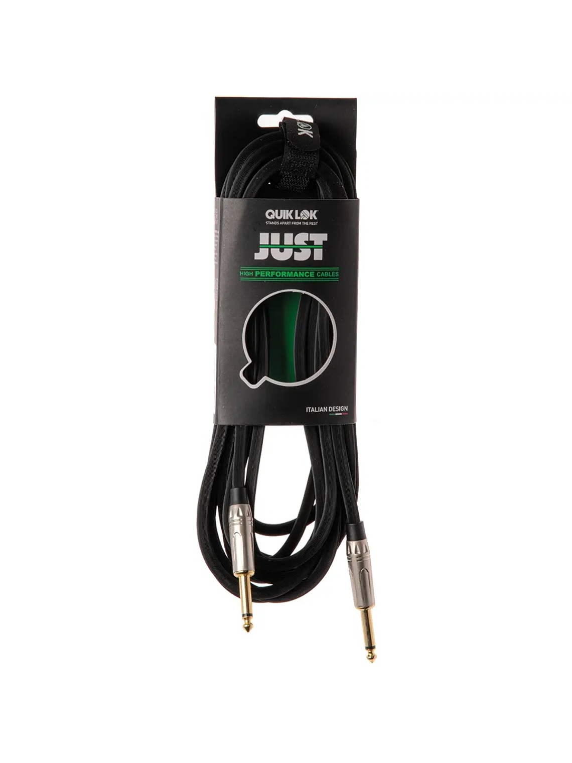 JUST JJ 6 SL CABLE INSTRUMENTO MONO 6MTS QUIK LOK  1