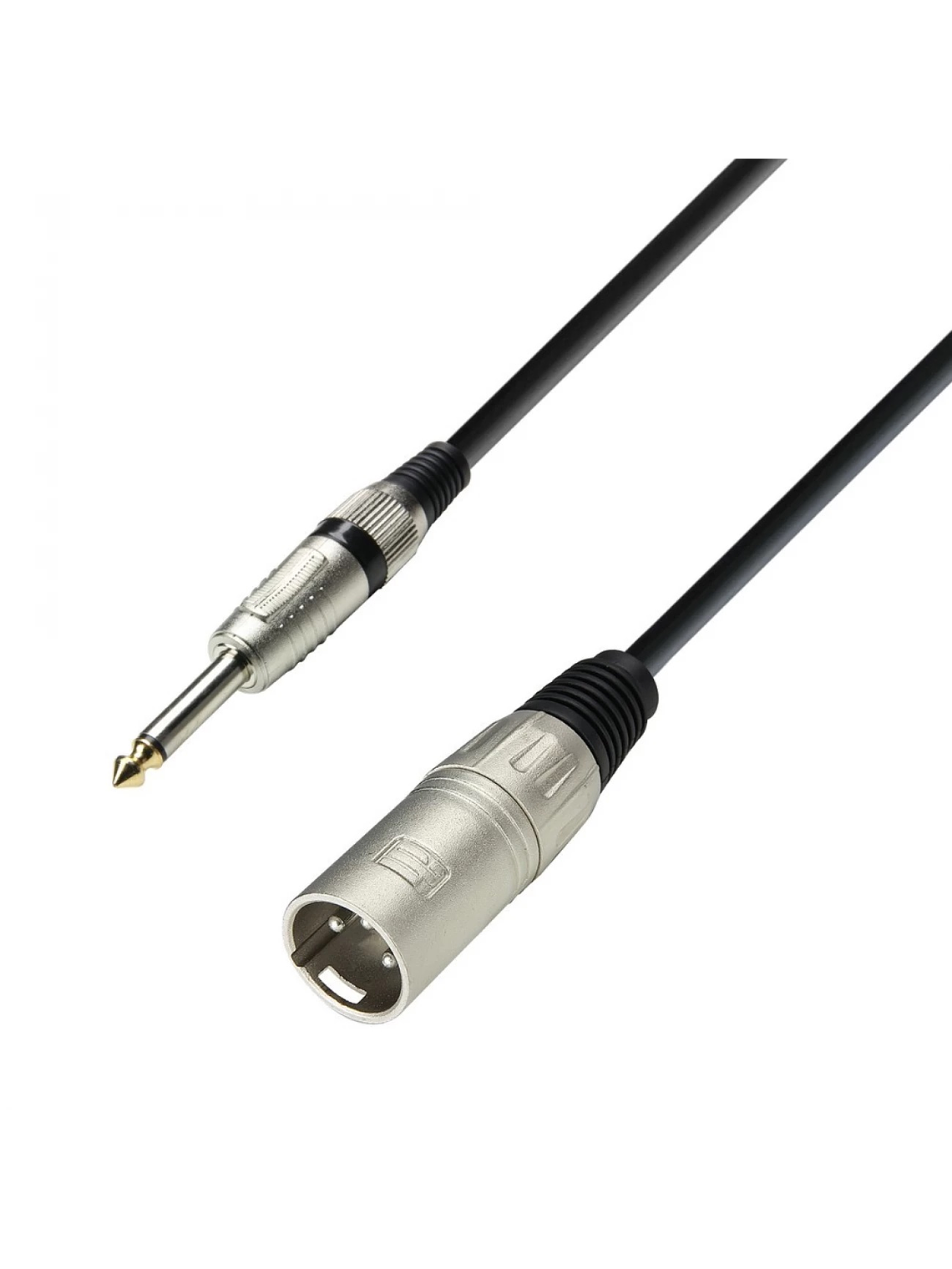 K3MMP0300 Cable Micrófono XLR Macho A Jack Mono 3 Mts ADAM HALL 1