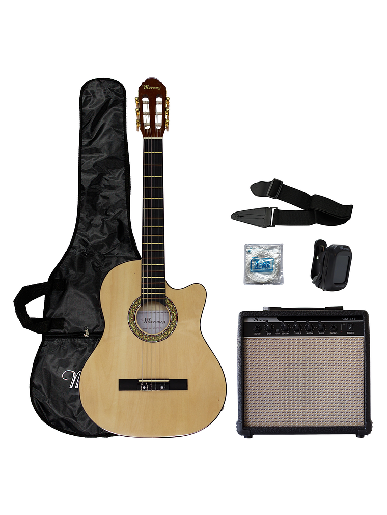Pack Guitarra Electroacustica Mercury 1