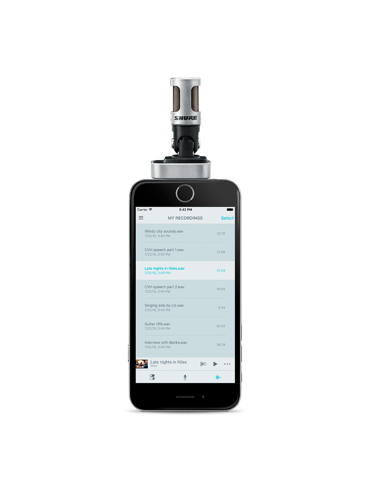 Microfono Portatil Mv88/A Shure 3