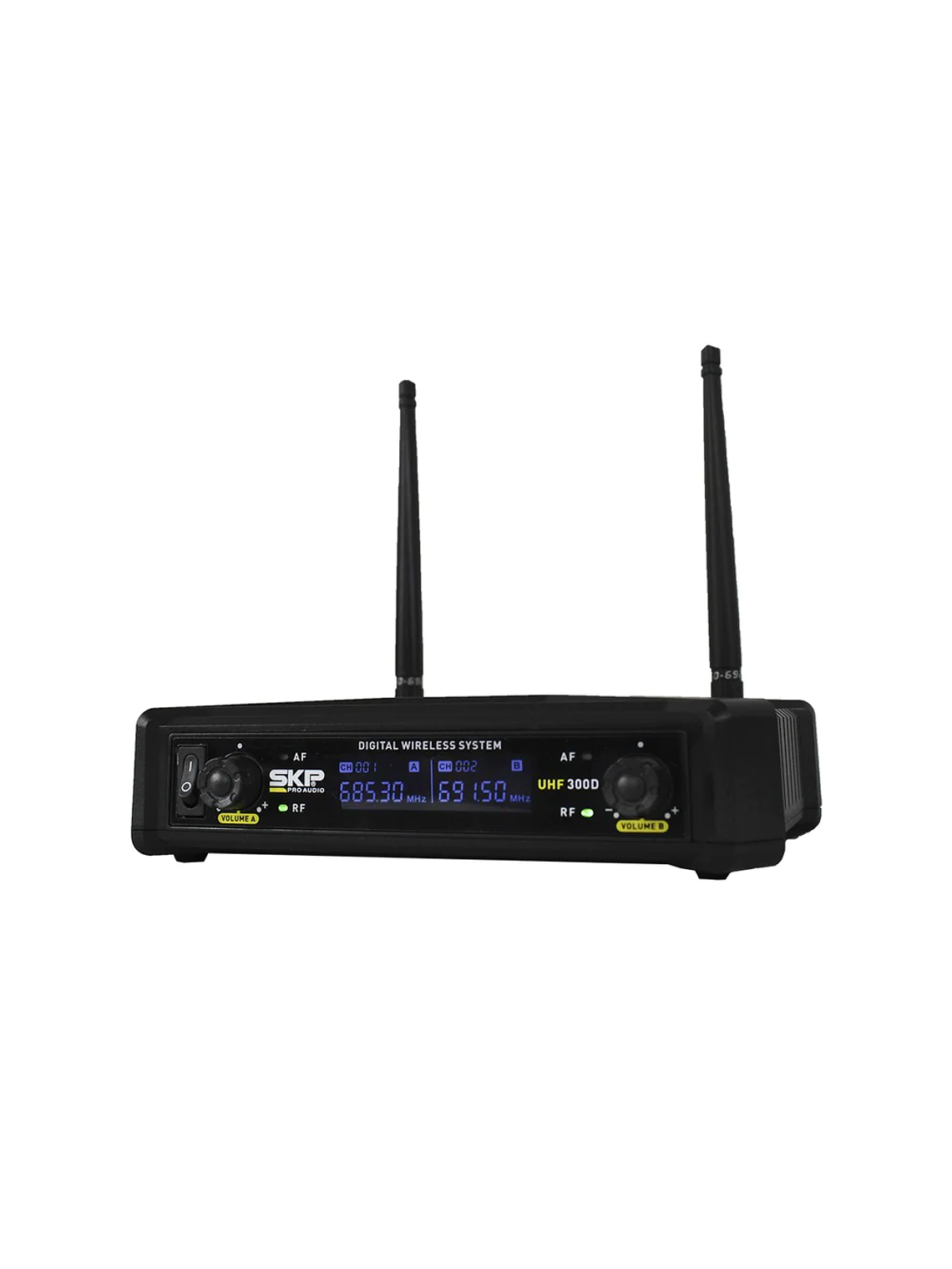 UHF 300D Micrófono Doble Inalámbrico SKP 3