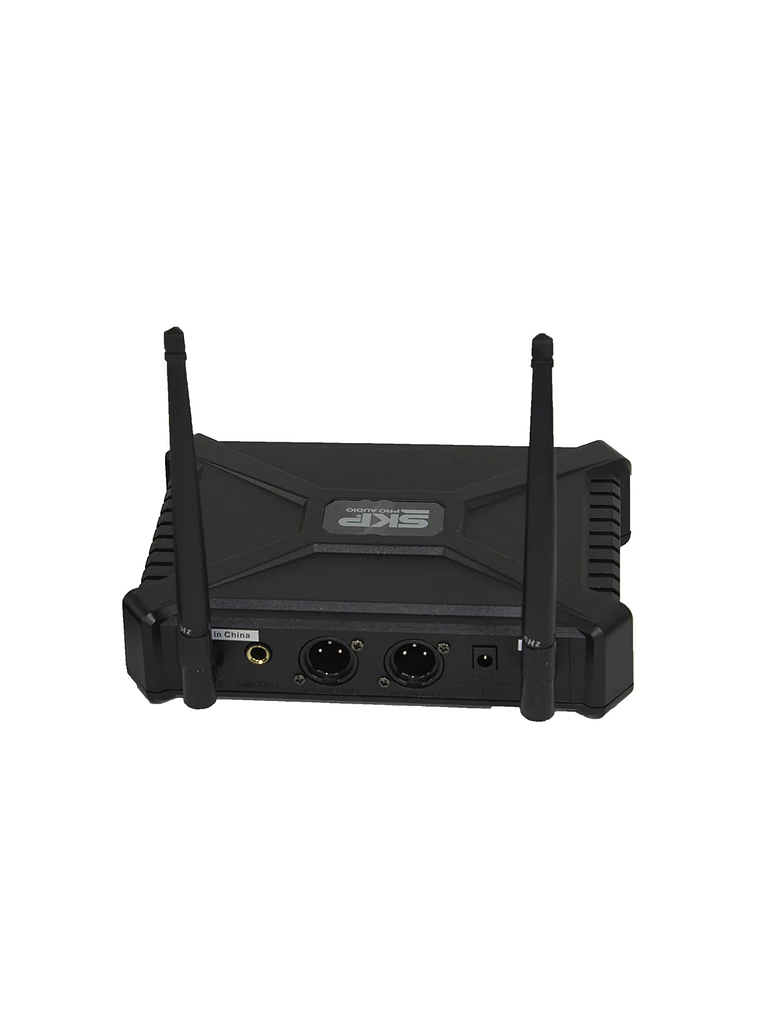 UHF 300D Micrófono Doble Inalámbrico SKP 4