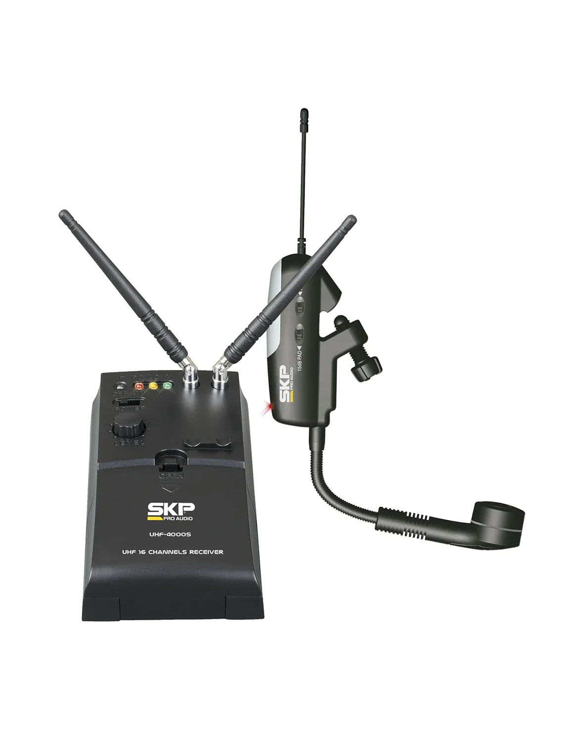 Micrófono Para Saxofón UHF 4000G SKP  1