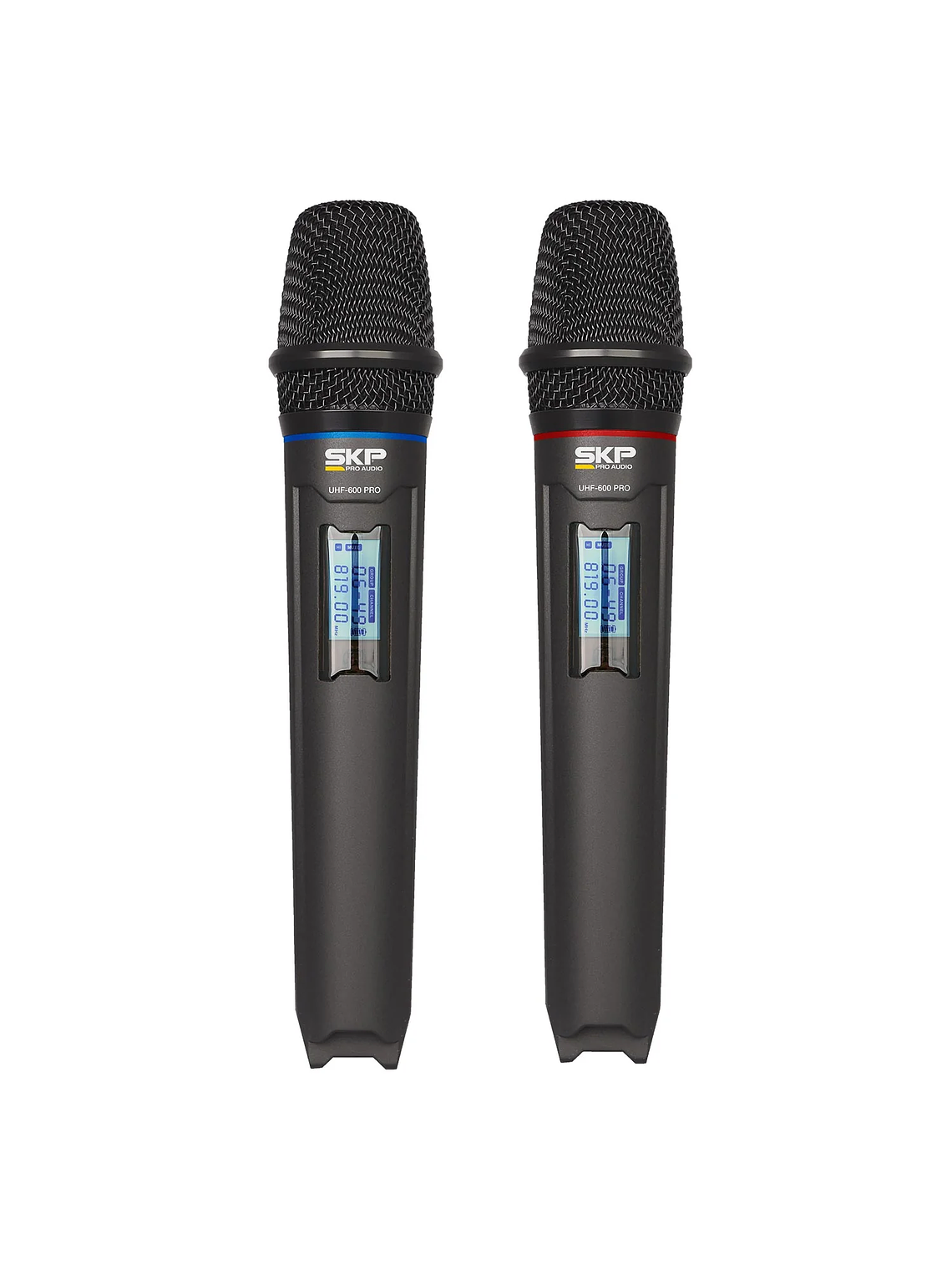 UHF 600 Pro Micrófono Inalámbrico Doble SKP 4