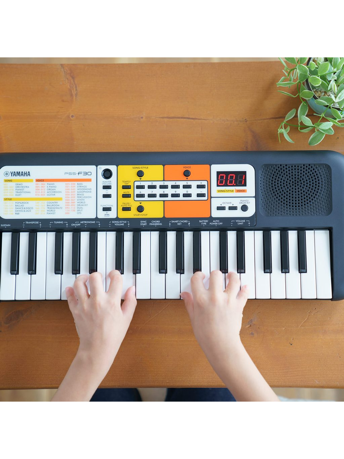 PSS-F30 Teclado Portátil Para Niños 37 Teclas Yamaha PSS-F30 6