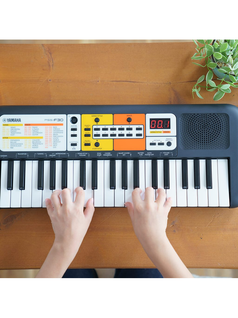 PSS-F30 Teclado Portátil Para Niños 37 Teclas Yamaha PSS-F30 6