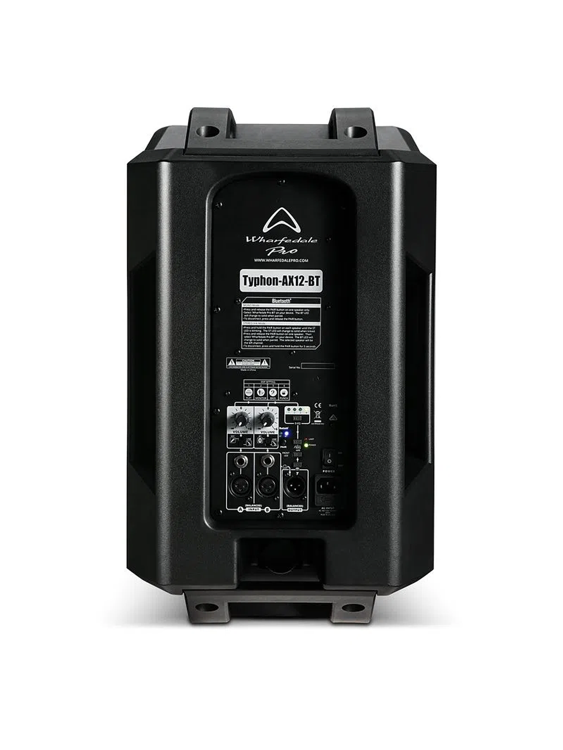 TYPHON-AX12-BT Caja activa Wharfedale con bluetooth 12 pulgadas 720w 2