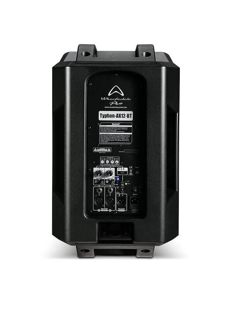 TYPHON-AX12-BT Caja activa Wharfedale con bluetooth 12 pulgadas 720w 2