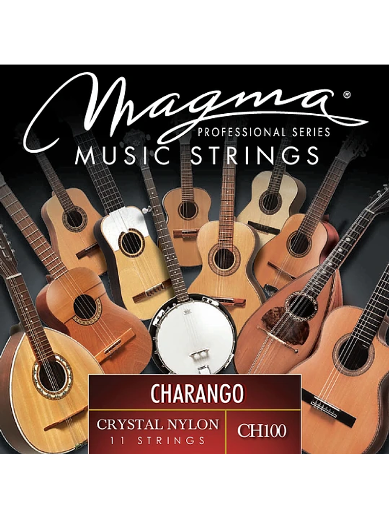 Cuerdas Para Charango Magma CH100, Crystal Nylon 1