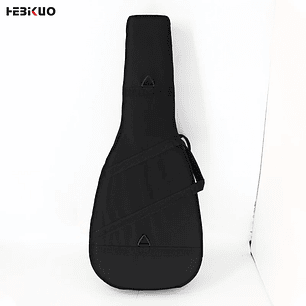 BB02 Softcase Guitarra Acústica Negro HEBIKUO