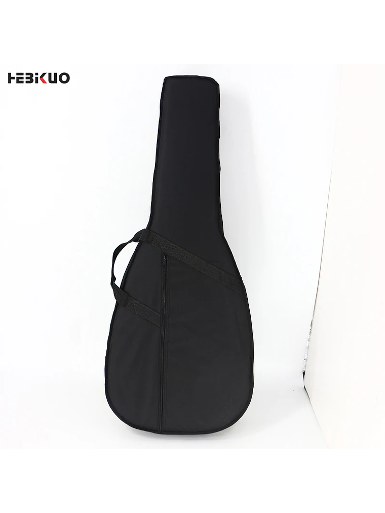 BB02 Softcase Guitarra Acústica Negro HEBIKUO 2