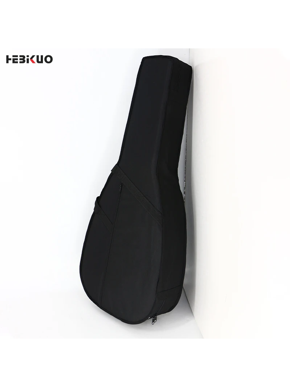 BB02 Softcase Guitarra Acústica Negro HEBIKUO 3