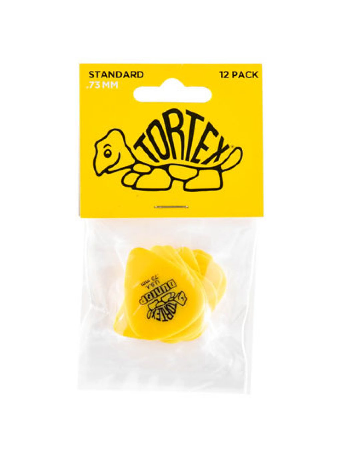 418P.73 Pack 12 Uñetas Tortex 0,73mm DUNLOP  2