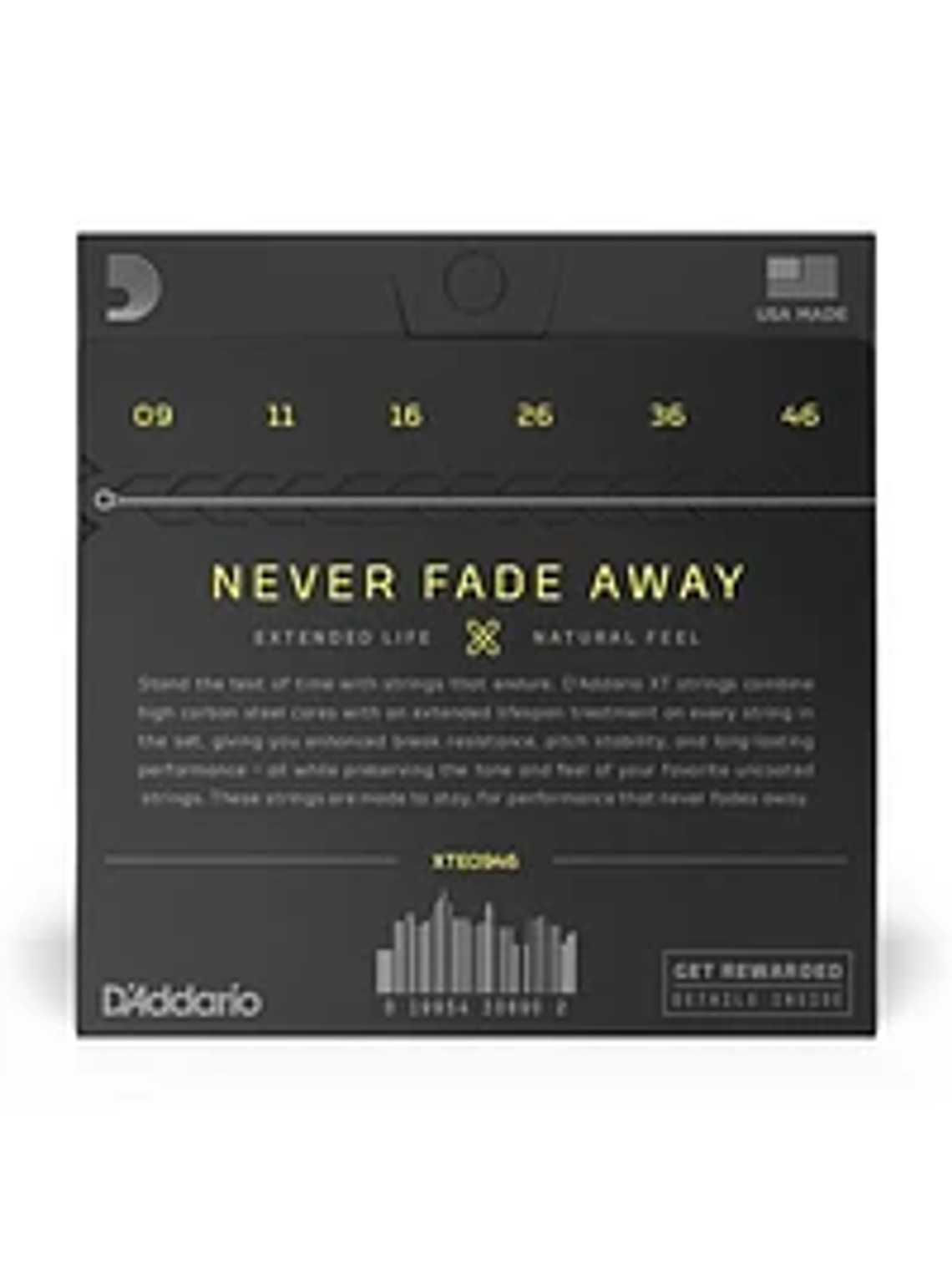 XTE0946 CUERDAS GUITARRA ELEC 009-046 SUPER LIGHT DADDARIO  3