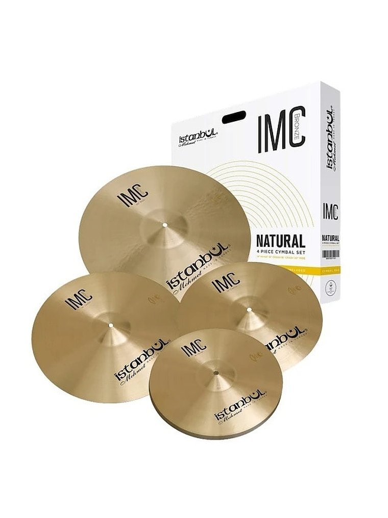 Set De Platillos Natural HH14 / C16 /C18 / R20 + Bolso IMC-4 Istanbul Mehmet 1