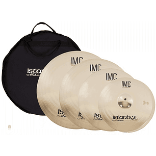 Set De Platillos BRILLIANT HH14 / C16 /C18 / R20 + Bolso IMC-B4 Istanbul Mehmet