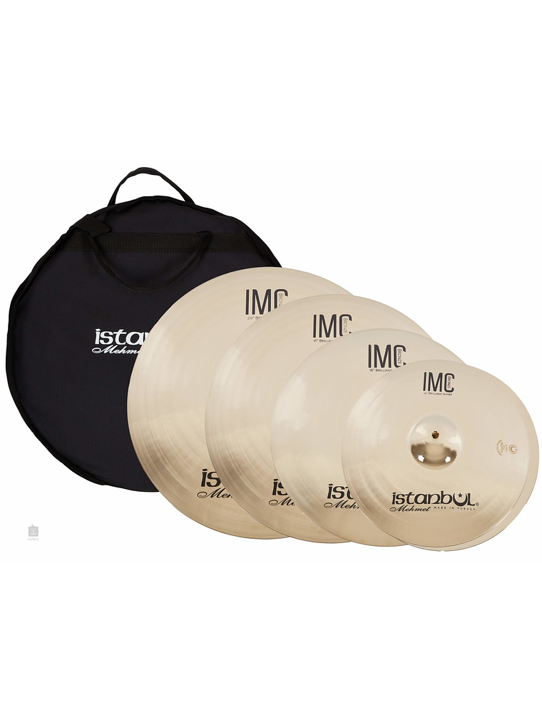 Set De Platillos BRILLIANT HH14 / C16 /C18 / R20 + Bolso IMC-B4 Istanbul Mehmet 1