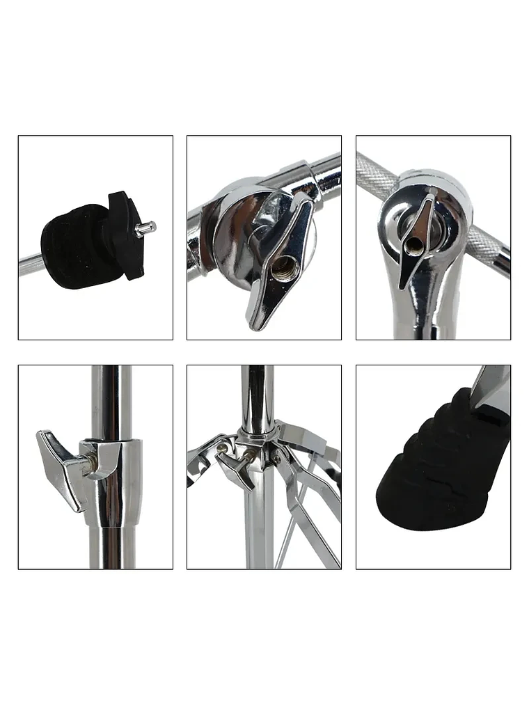 G410 Atril Para Platillos con Boom Hebikuo 4