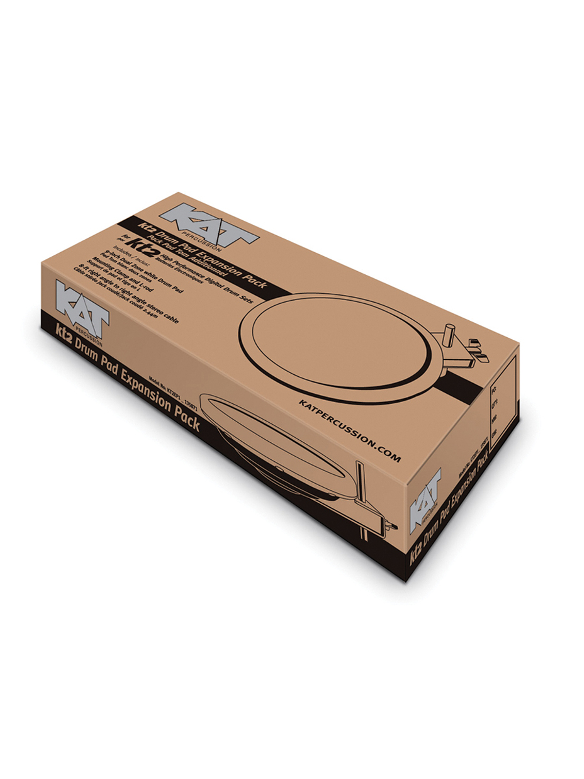 KT2EP1 Pad de Tom para Batería Electrónica KT2 KAT 3