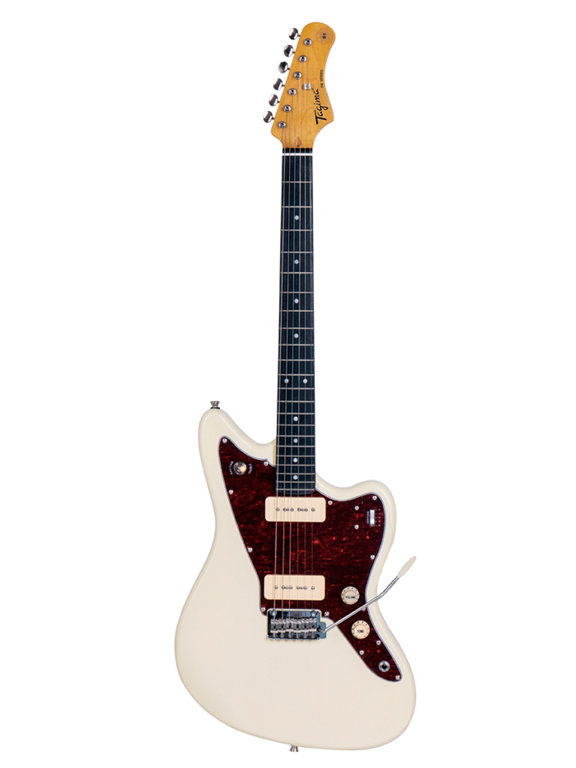 TW-61 Series Guitarra Eléctrica Jazzmaster Blanca Tagima 1