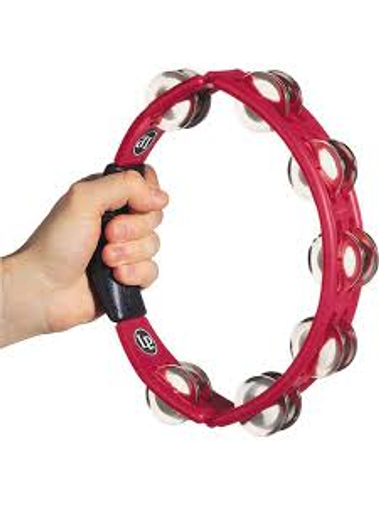 Cyclops Handheld Tambourine Red Steel - LP 1