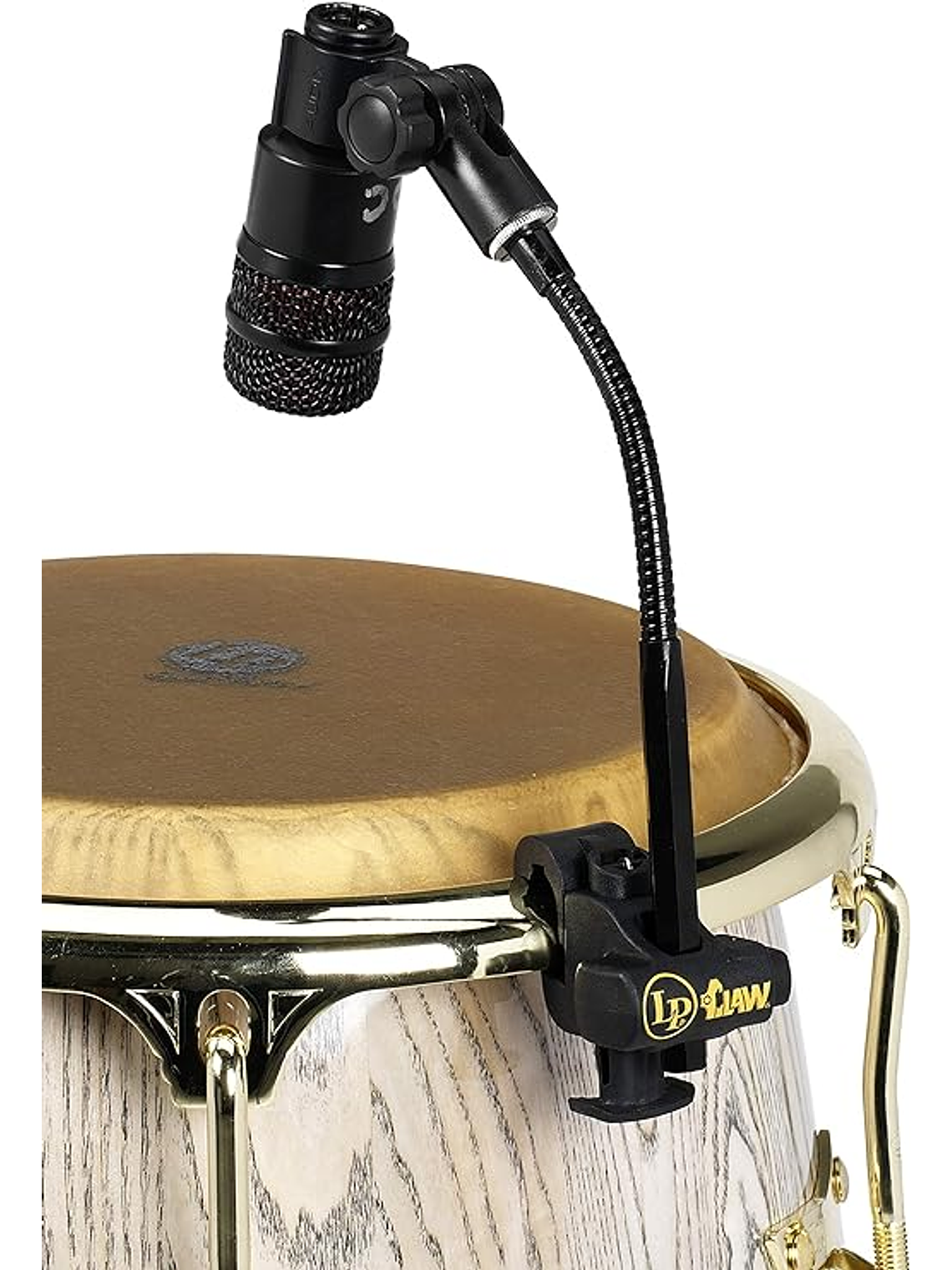 LP591A Soporte para micrófono de percusión latina negro LP 4