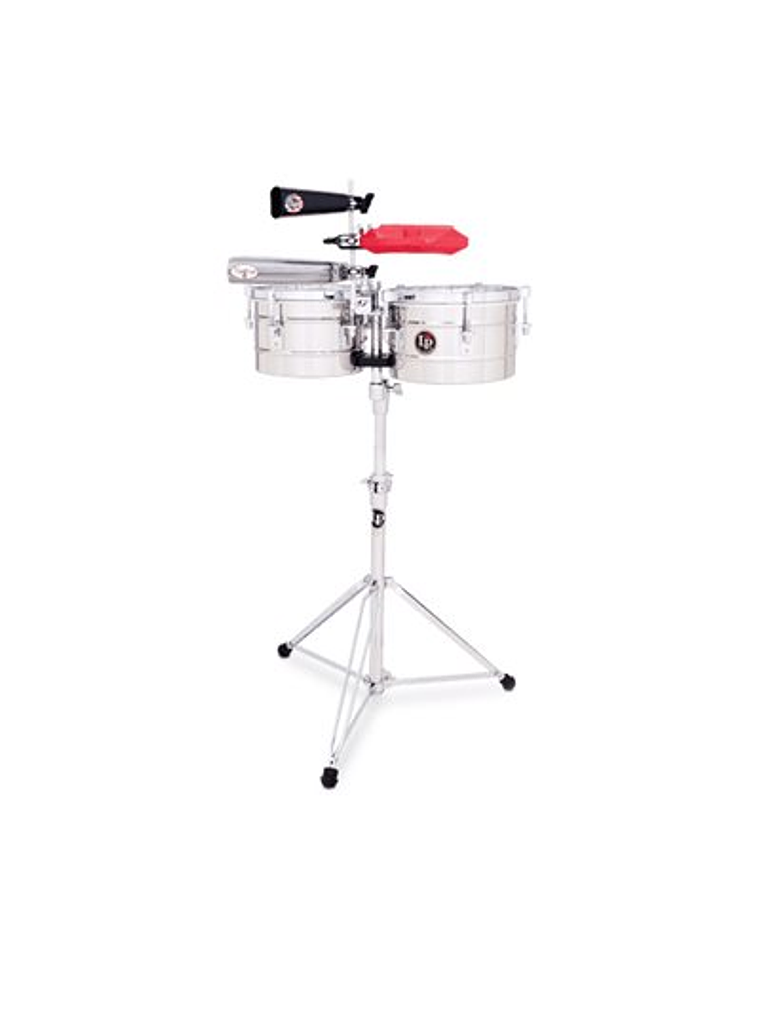 LP272-S Timbalitos Tito Puente Signature Ac. Inox. 9 1/4