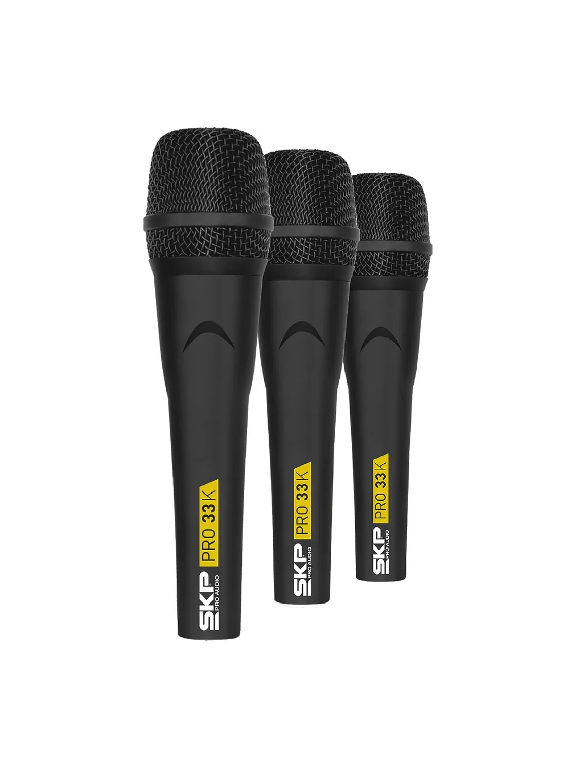 PRO 33K Set de 3 Micrófonos Dinámicos SKP 1