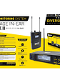 Stage In Ear MKII Sistema  Monitoreo Inalámbrico SKP - Miniatura 2