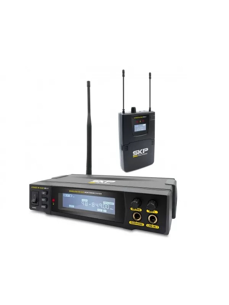 Stage In Ear MKII Sistema  Monitoreo Inalámbrico SKP 3