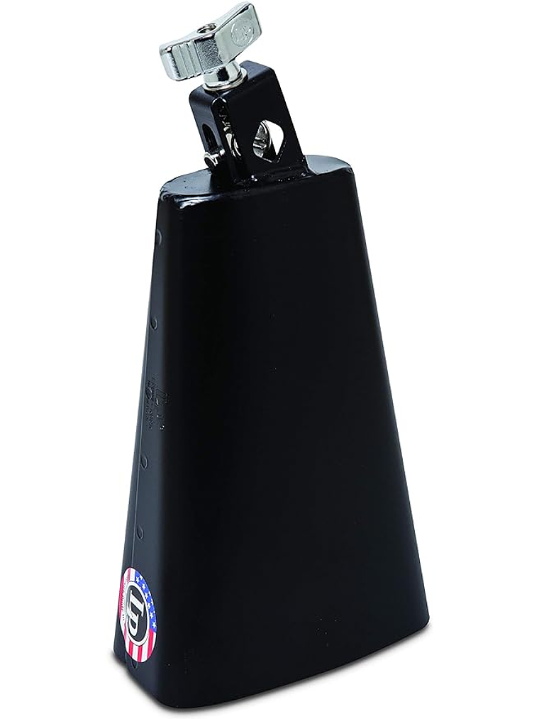 LP007-N Rock Cowbell 8IN 1/2IN Mount Bk LP 1