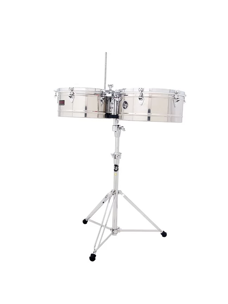 LP1415-S Timbales Prestige 14-15 Timbale Stain Steel CR LP 1