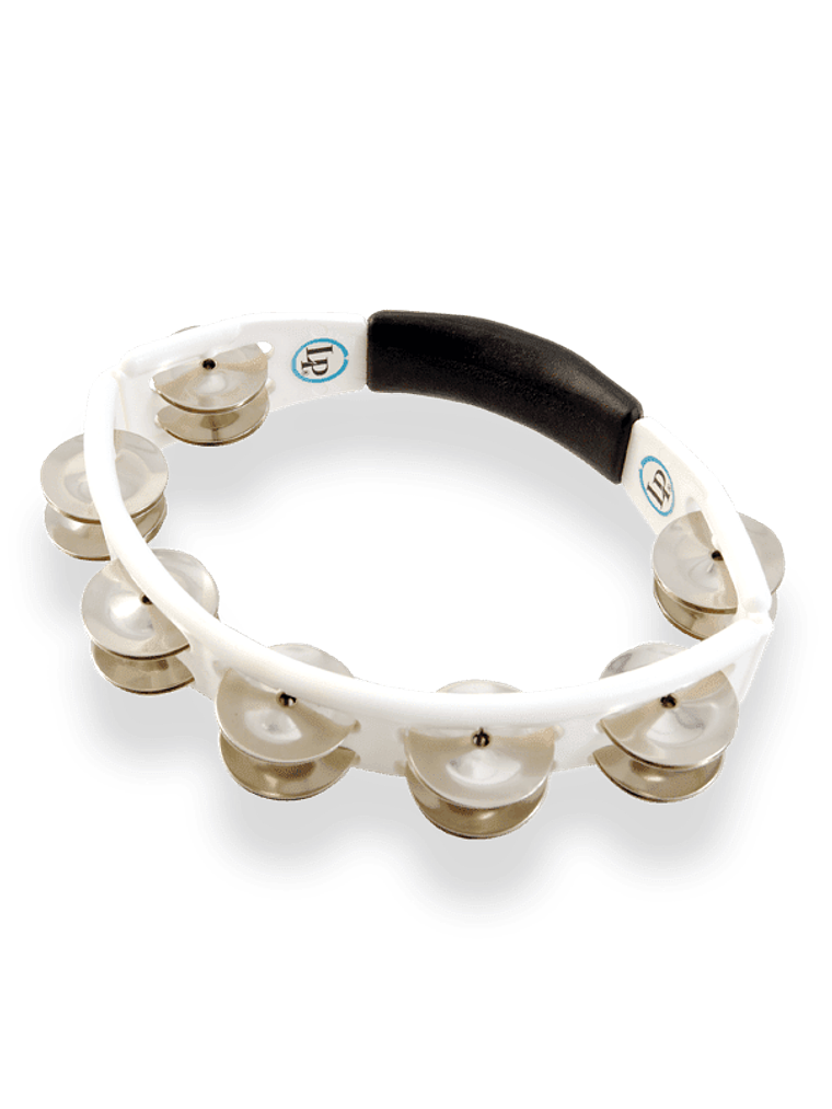 Cyclops Handheld Tambourine White Stell - LP 1